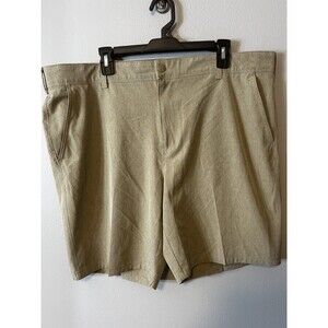 Izod Saltwater Stretch Shorts Men's Tan 40/9.5